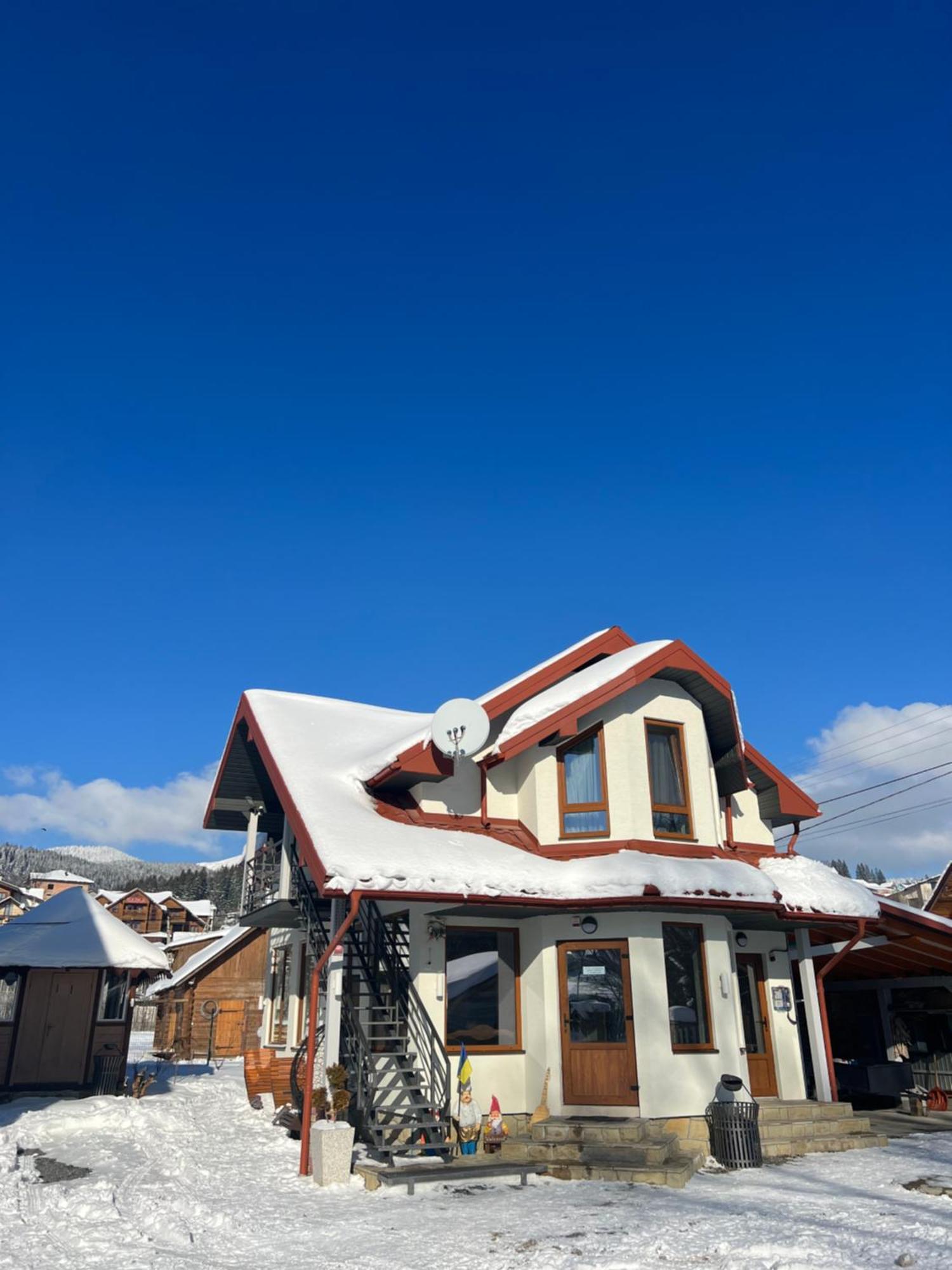 Zatyshok Nad Prutom Hotell Bukovel Exteriör bild