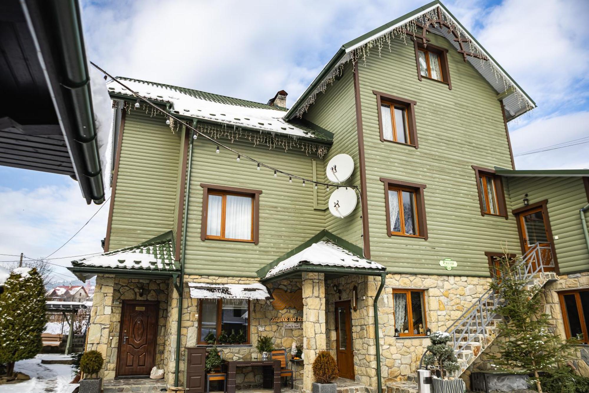 Zatyshok Nad Prutom Hotell Bukovel Exteriör bild