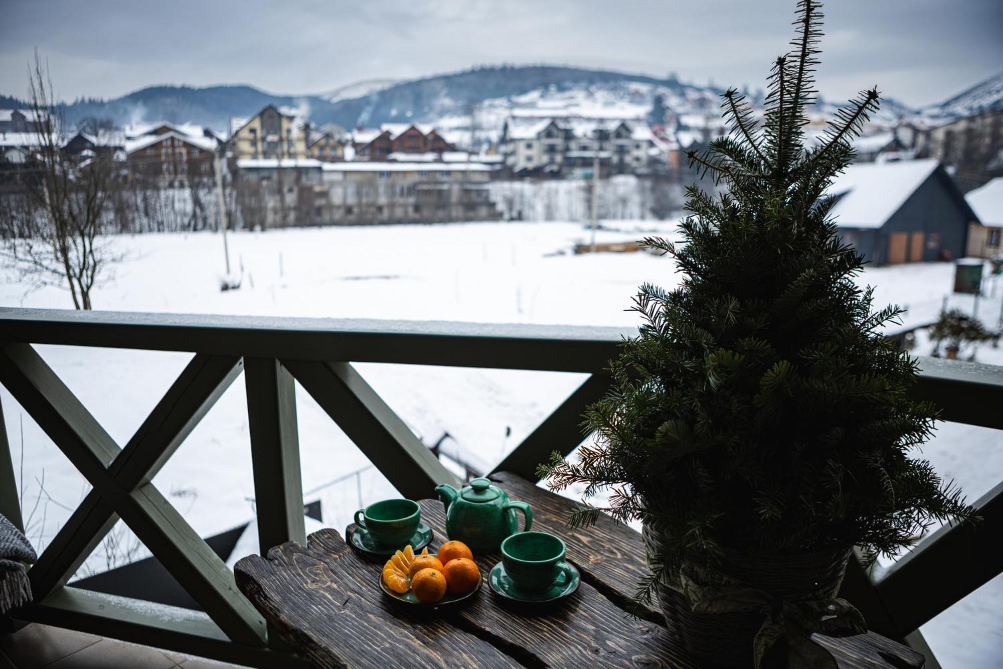 Zatyshok Nad Prutom Hotell Bukovel Exteriör bild