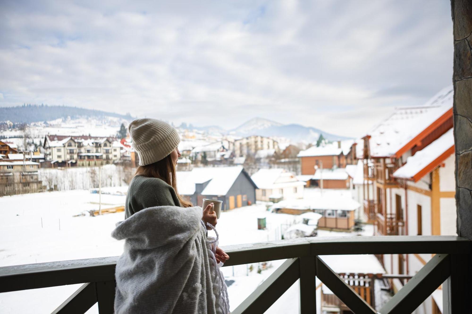 Zatyshok Nad Prutom Hotell Bukovel Exteriör bild
