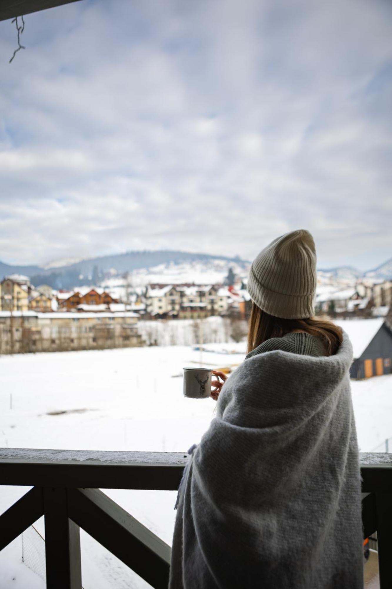 Zatyshok Nad Prutom Hotell Bukovel Exteriör bild