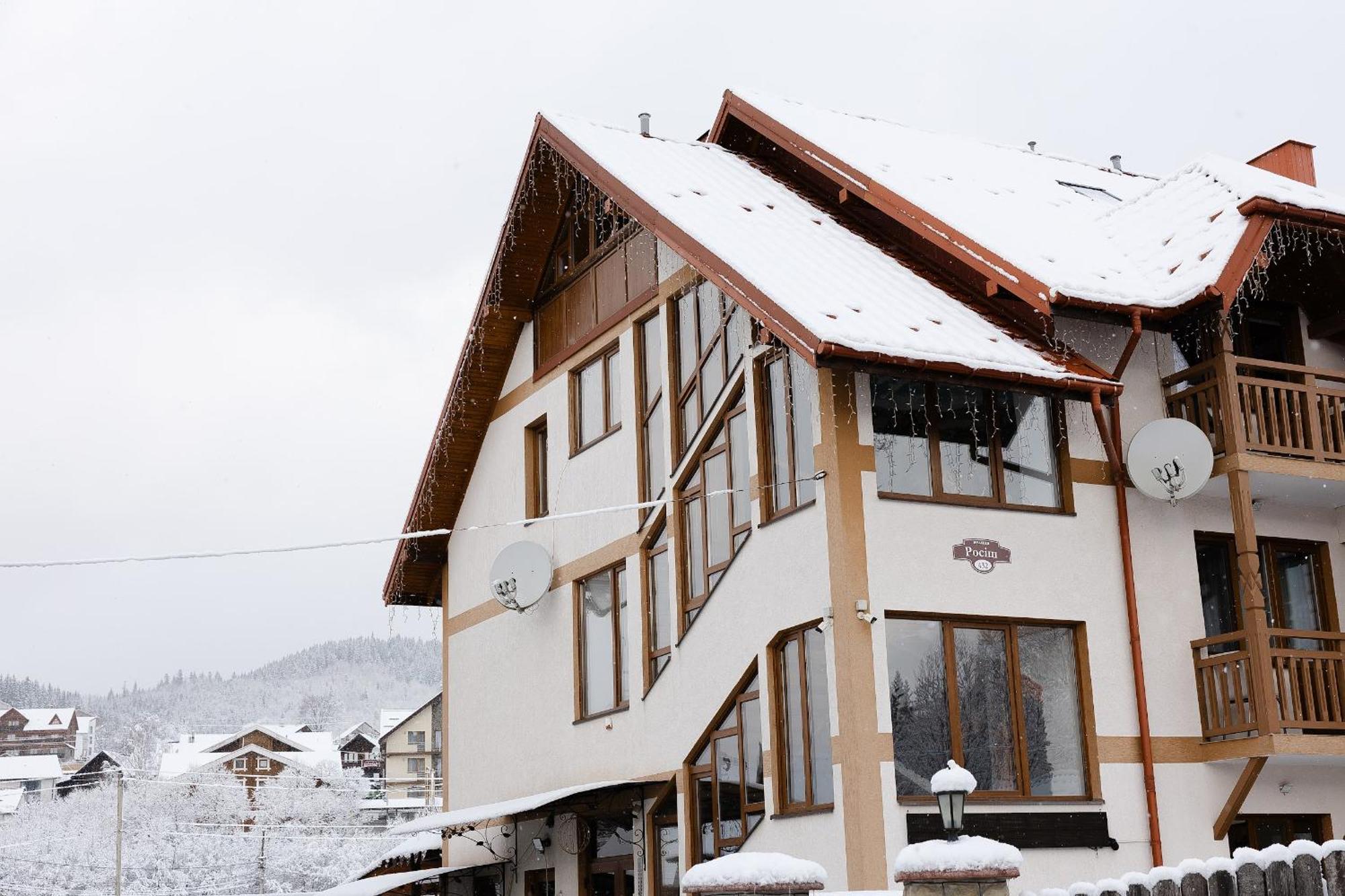 Zatyshok Nad Prutom Hotell Bukovel Exteriör bild