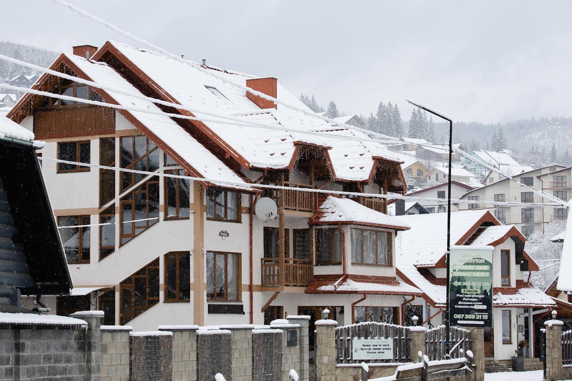 Zatyshok Nad Prutom Hotell Bukovel Exteriör bild